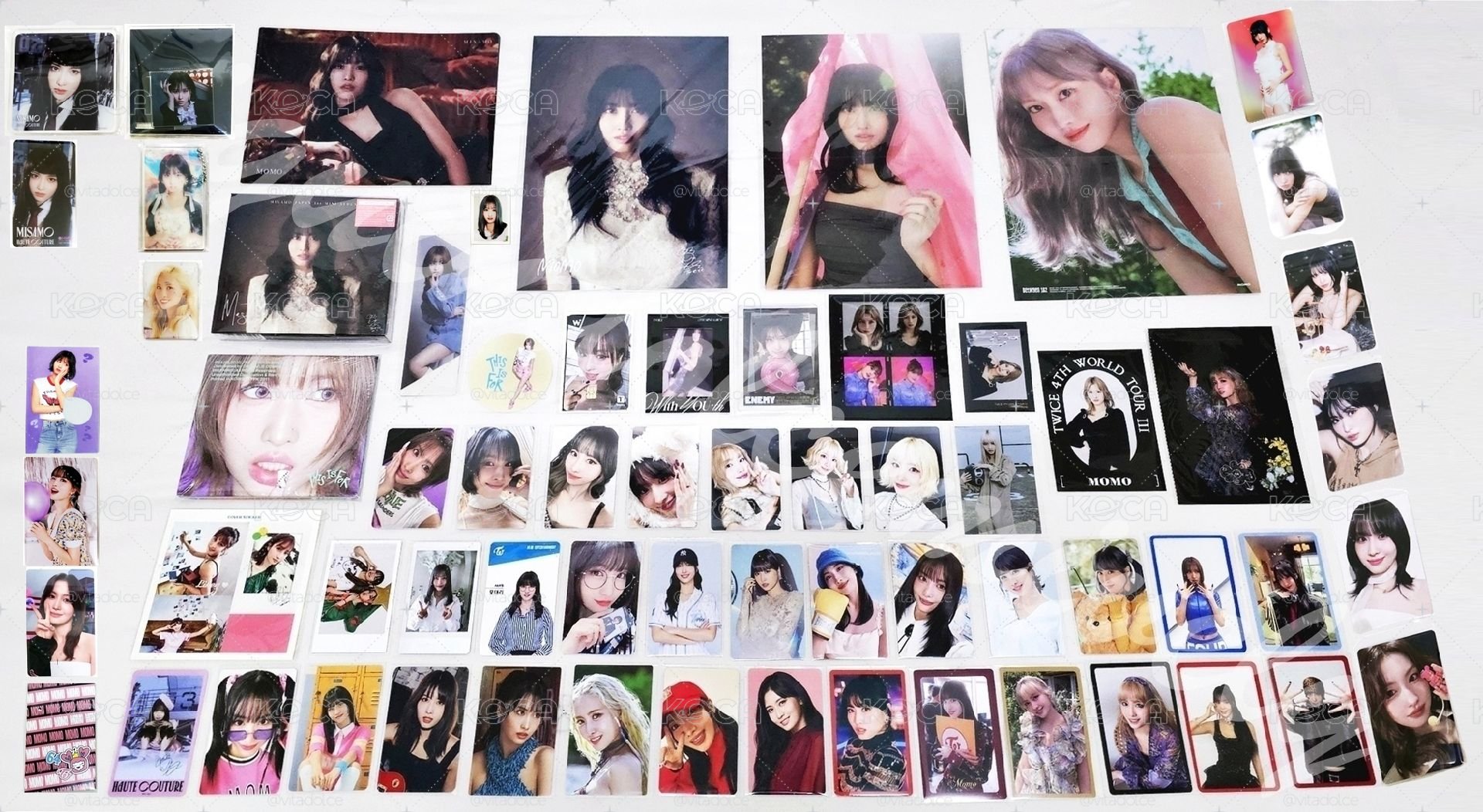 TWICE MOMO 平井桃小卡周邊套組 🩷 編號見圖三 💫