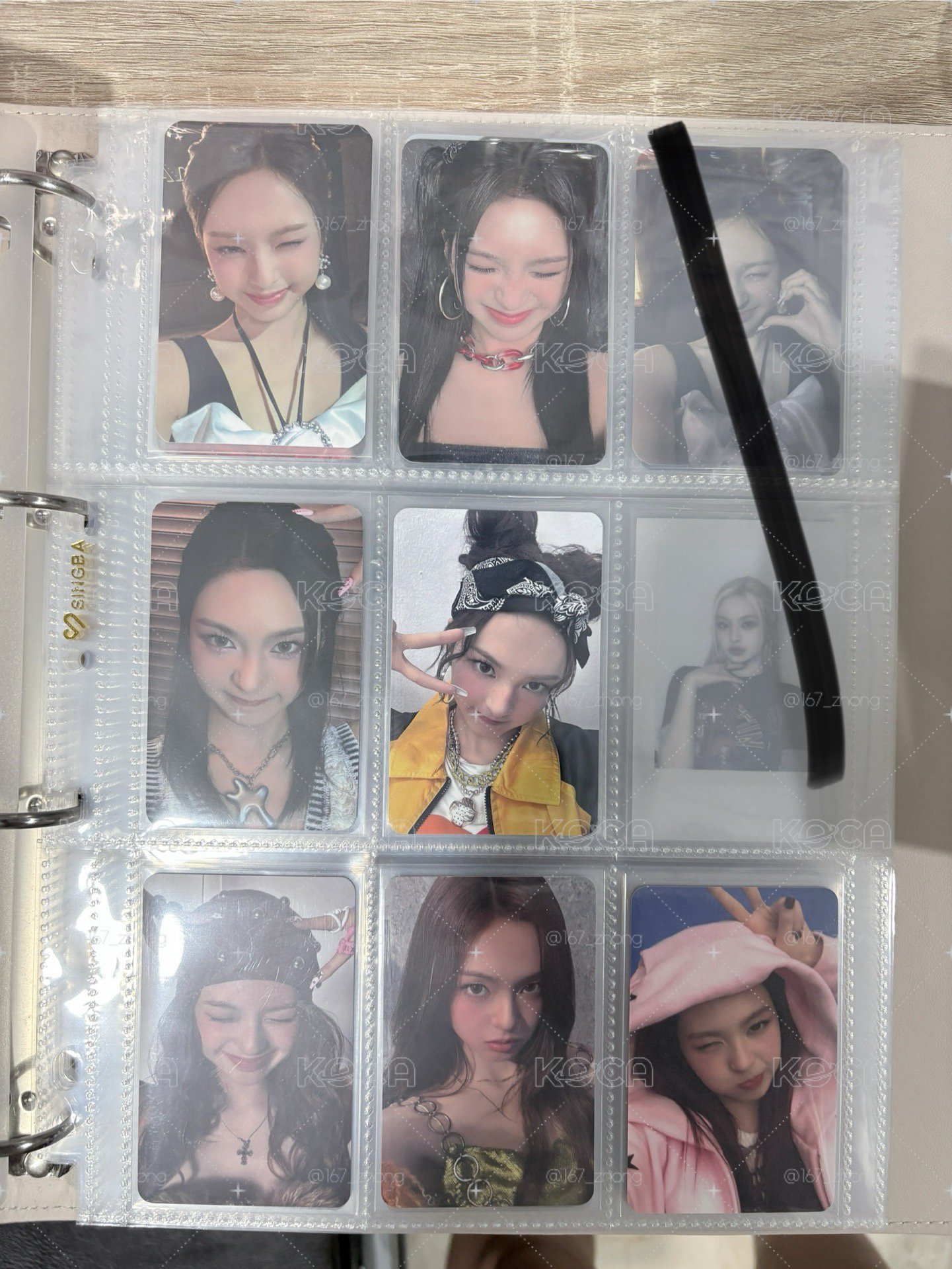 Babymonster Chiquita 打歌卡