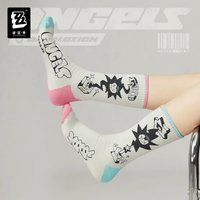 妄想天使 印花刺繡襪子set