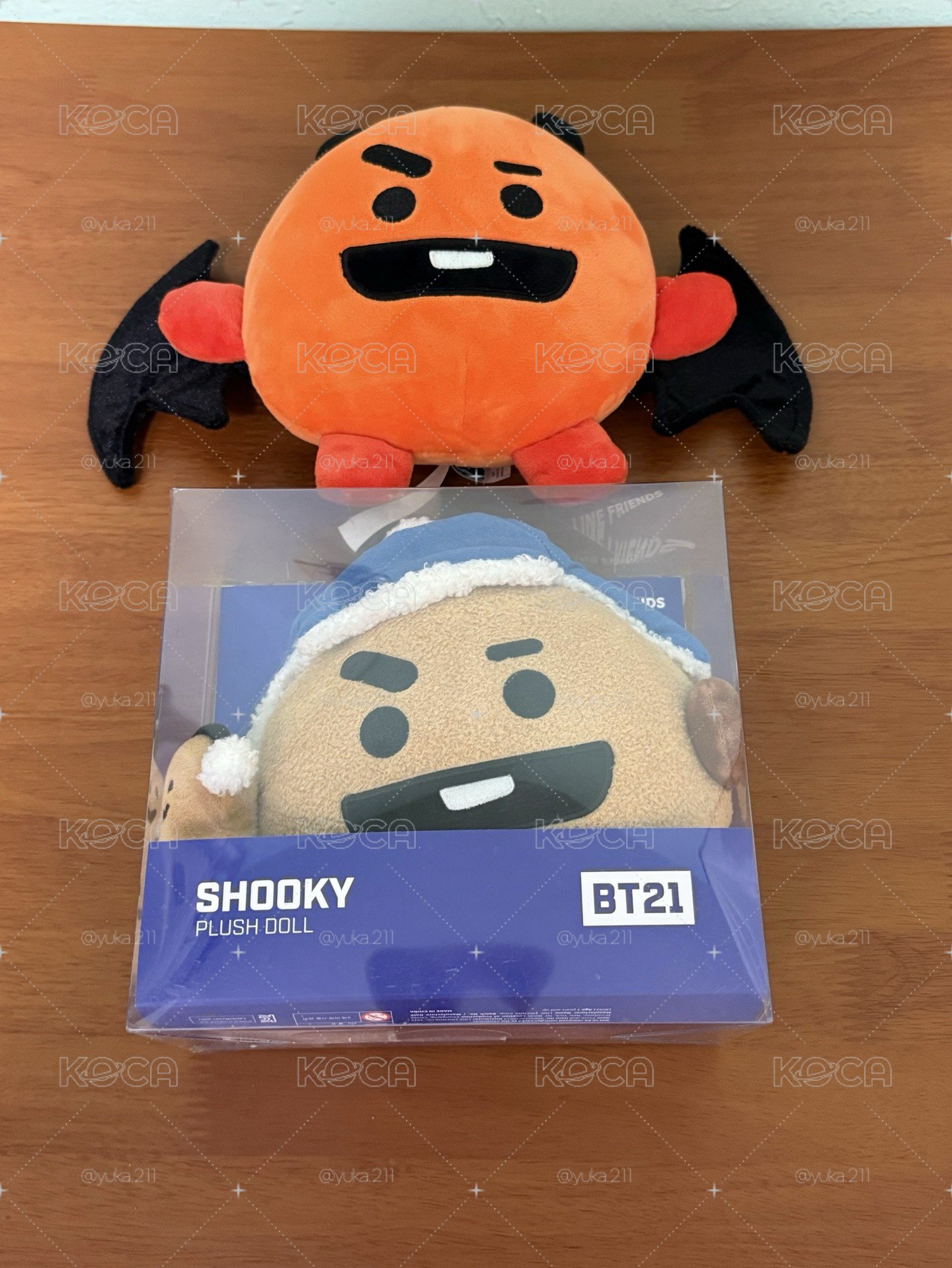 BT21 Shooky娃娃