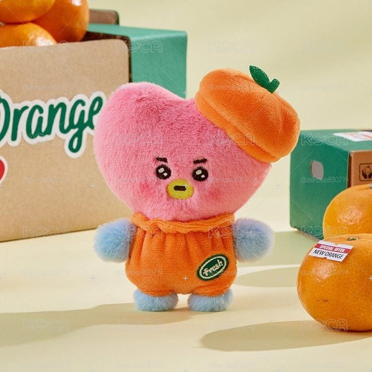BT21 ORANGE PARTY 娃娃