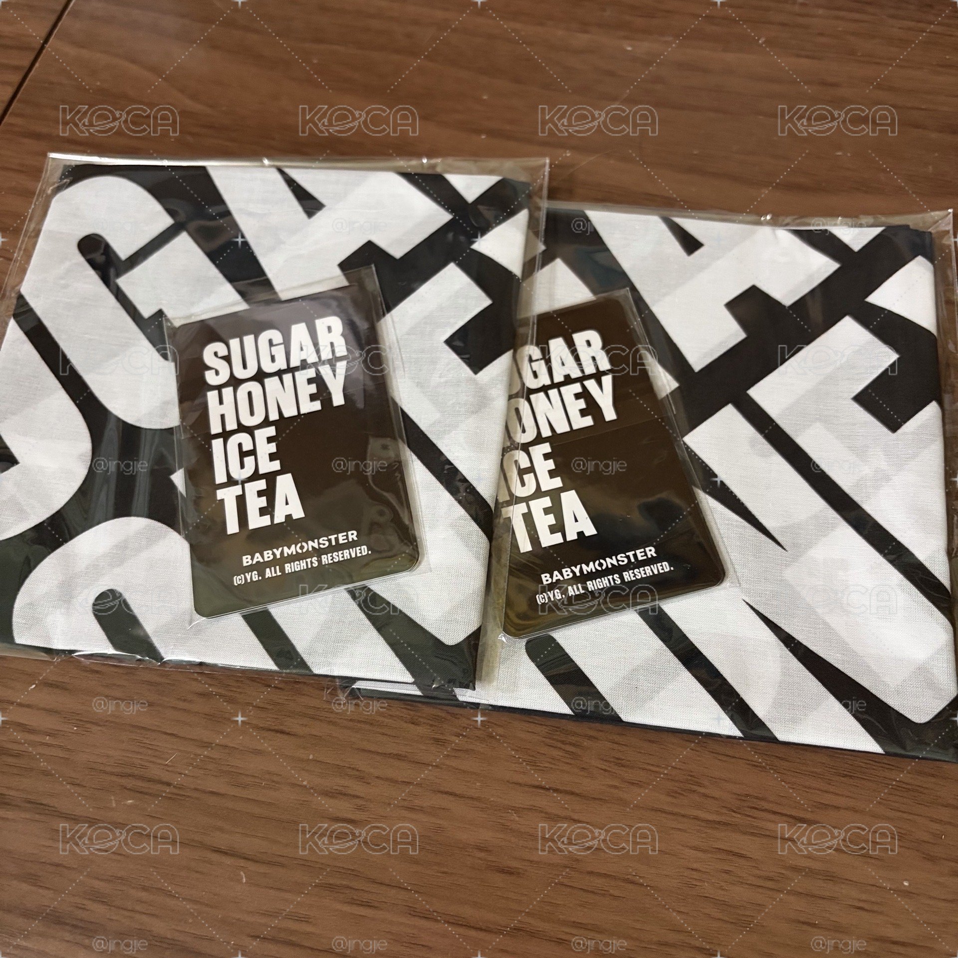 BABYMONSTER｜🇰🇷 SUGAR HONEY ICE TEA 絲巾