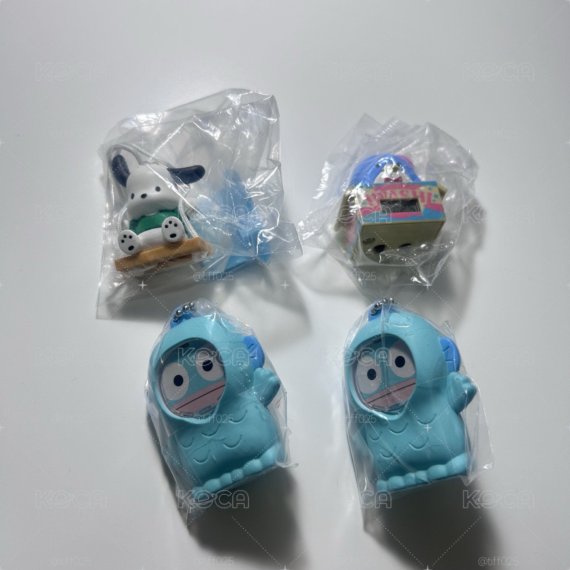 三麗鷗 扭蛋 換臉 盪鞦韆 時鐘