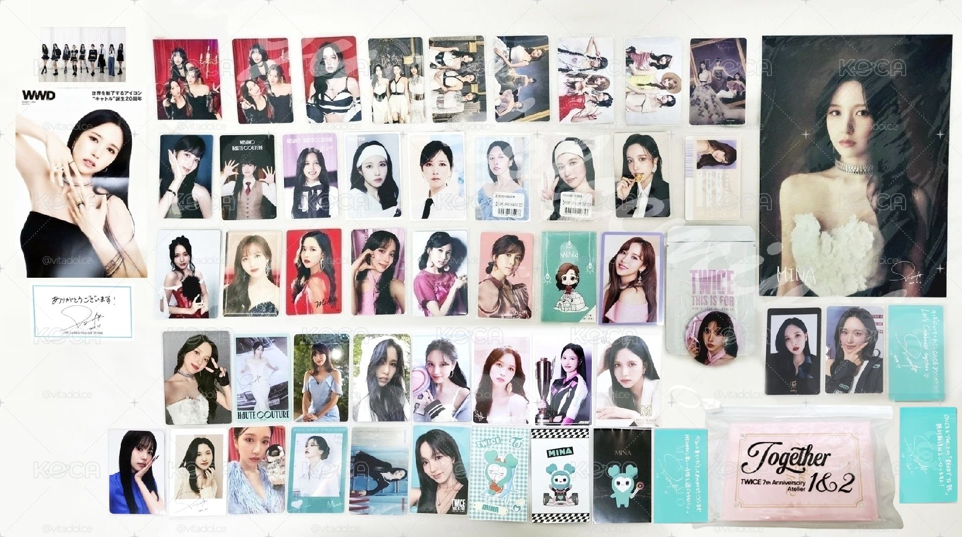TWICE MINA F區 名井南小卡周邊 MISAMO 🐧 編號見圖三 💫