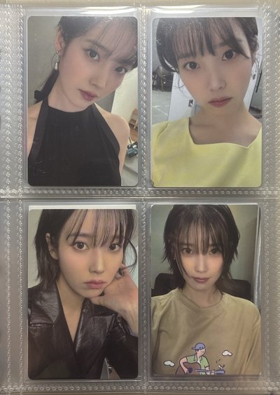 IU 24年年曆卡 24年鐵盒卡 The Winning 專輯卡 