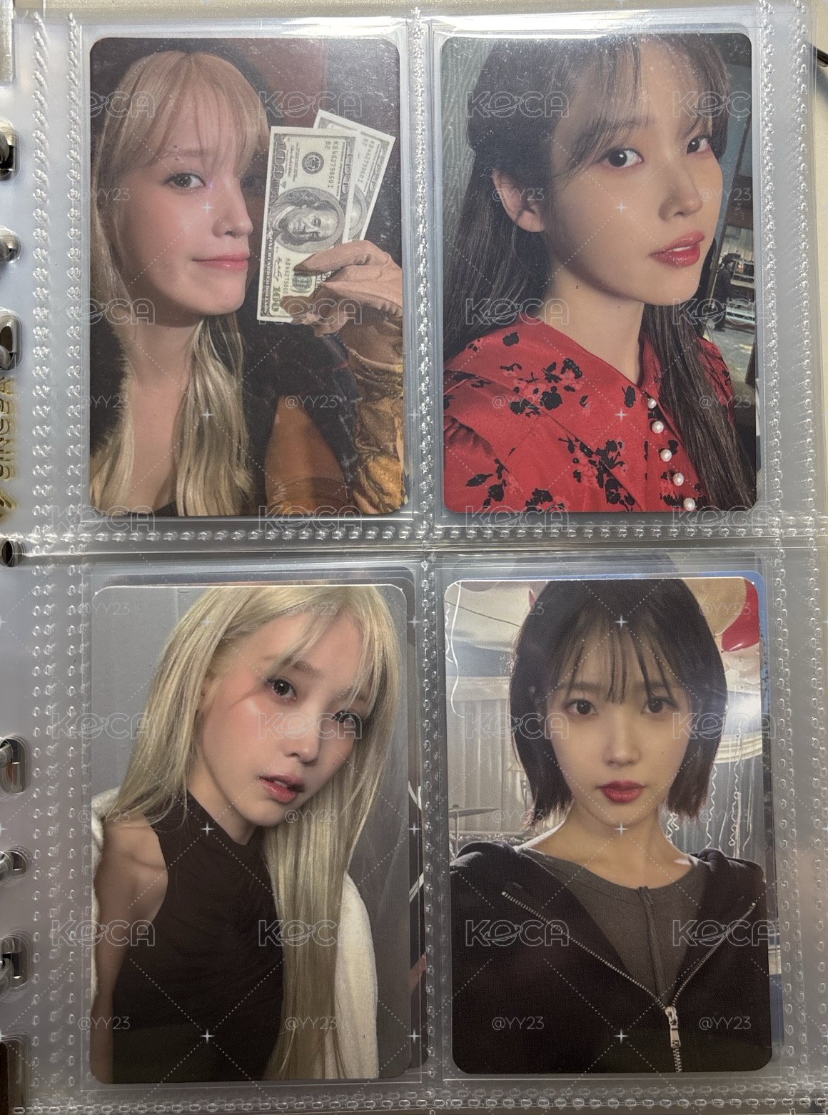 IU 24年年曆卡 24年鐵盒卡 The Winning 專輯卡 