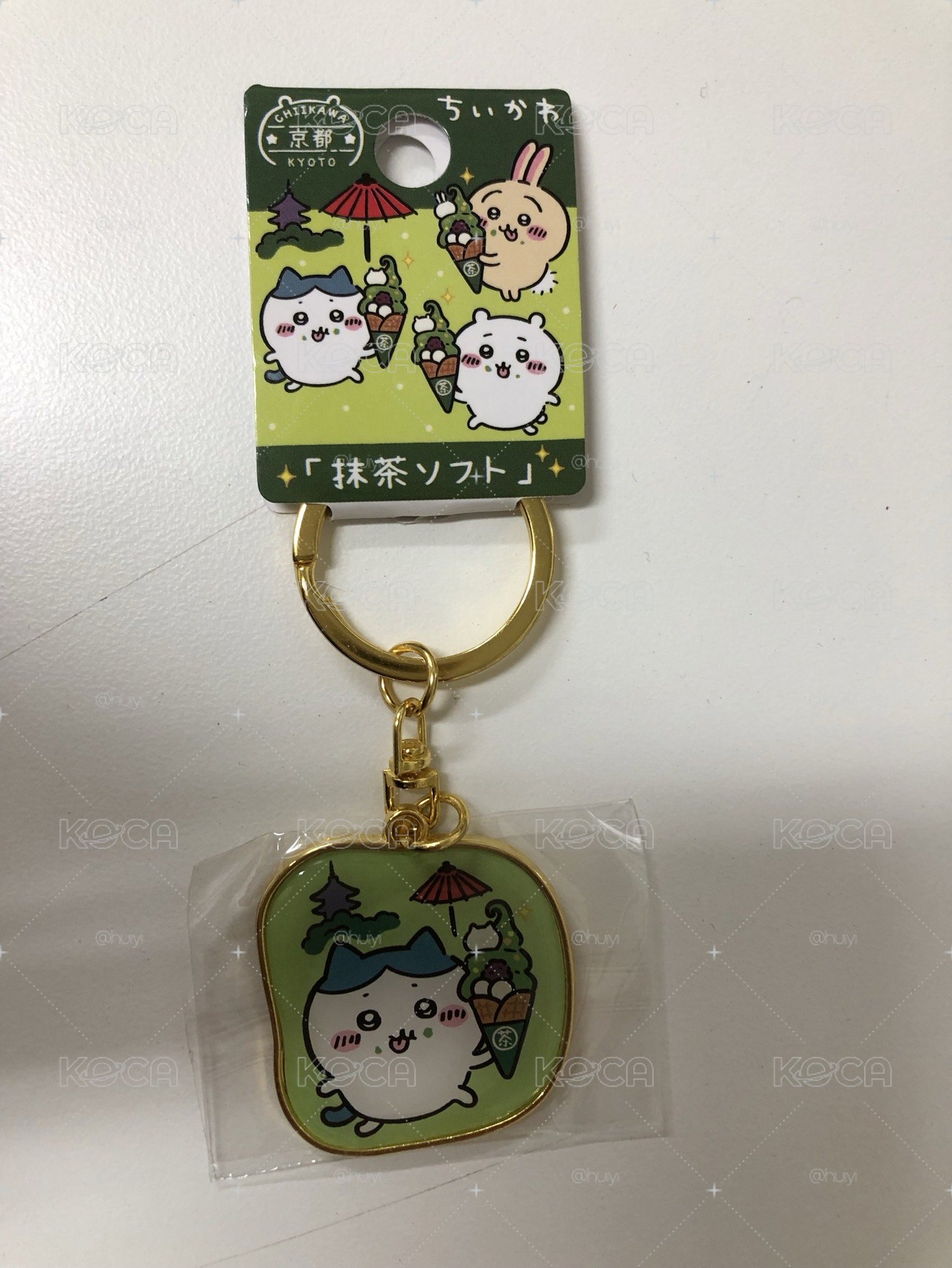 吉伊卡哇 🇯🇵區域限定鐵牌吊飾 小八