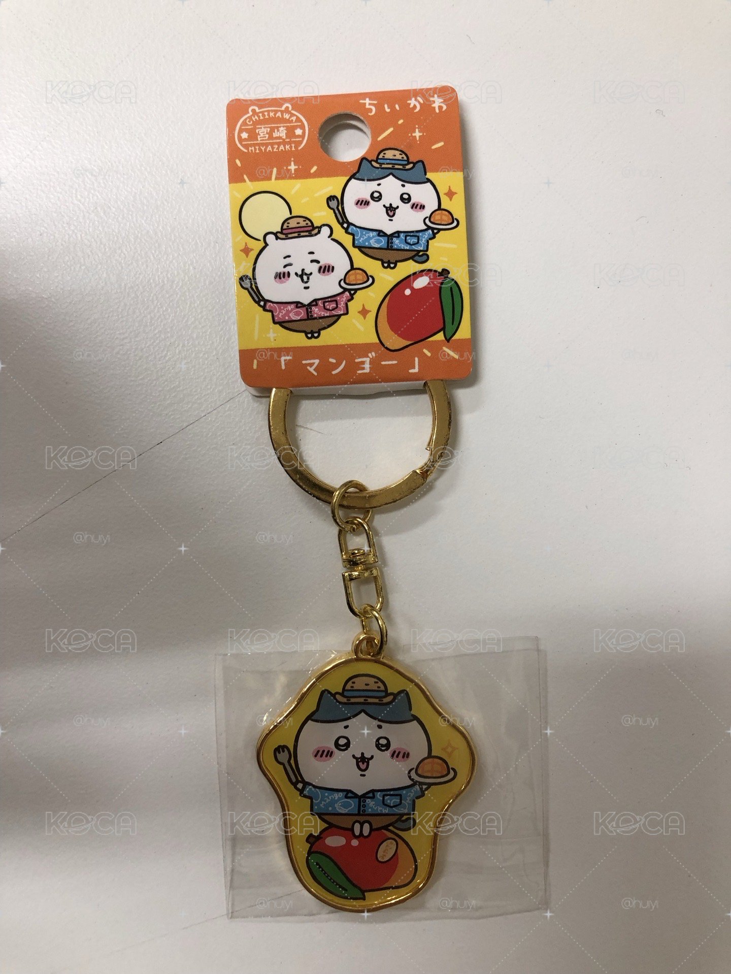 吉伊卡哇 🇯🇵區域限定鐵牌吊飾-小八