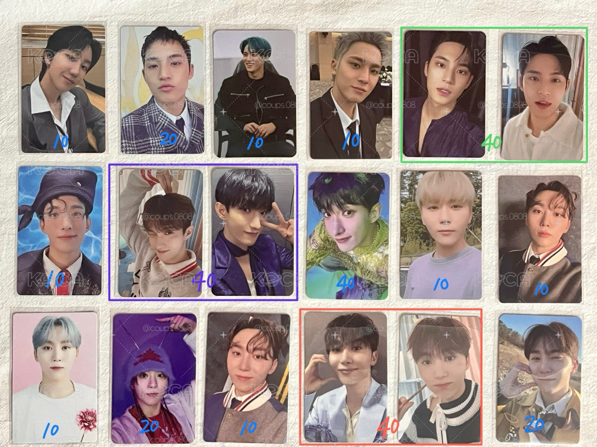 Seventeen 小卡