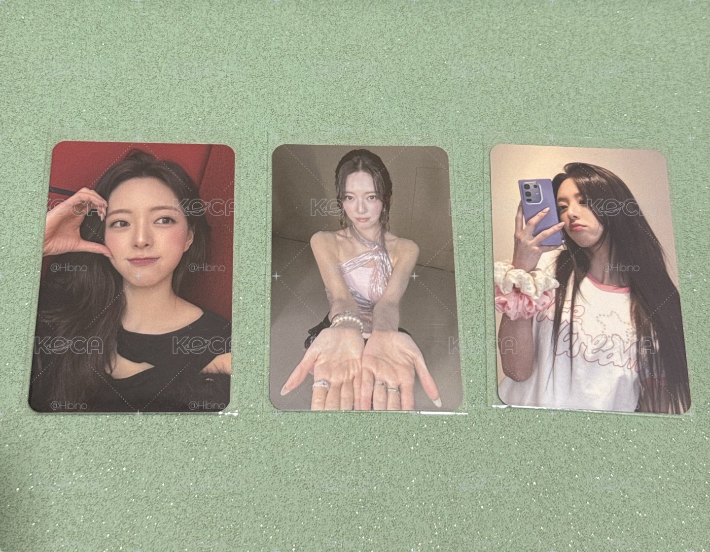 Yuna三張一起售（剩左邊2張