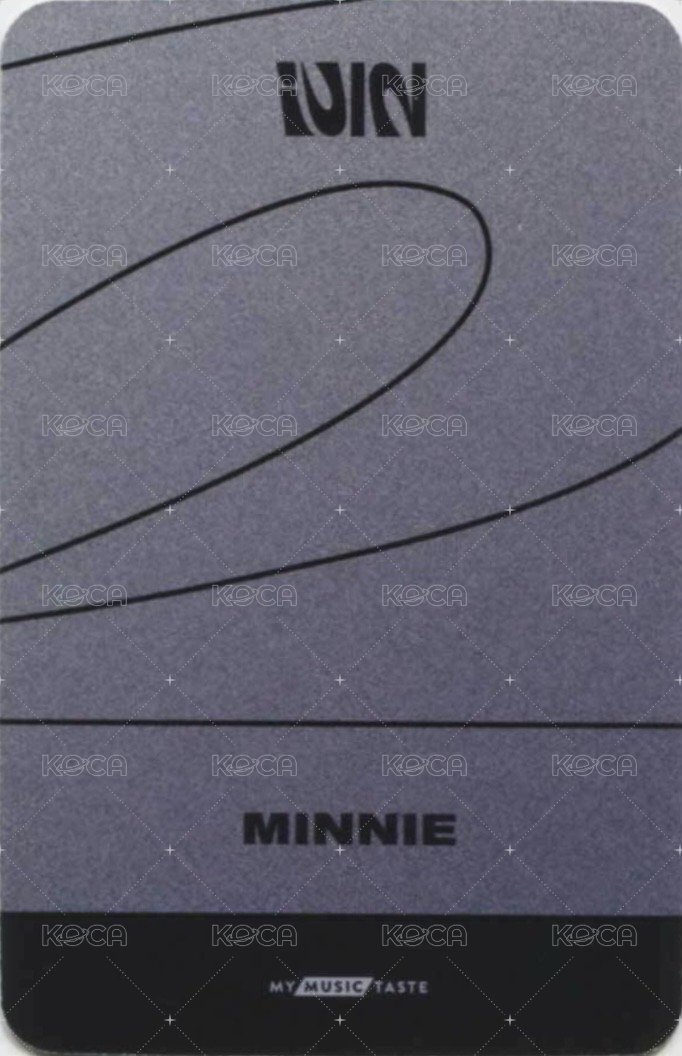 正規二 mmt 1.0 特典卡  背面