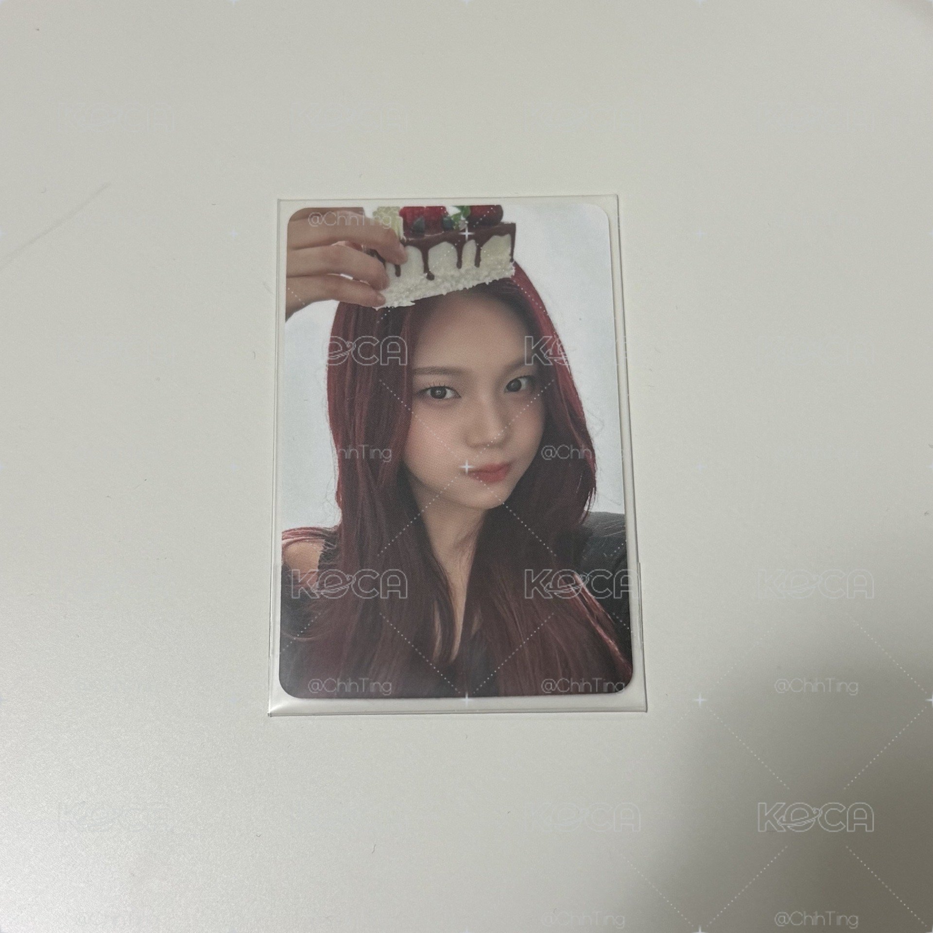 嚴智 可愛蛋糕小卡