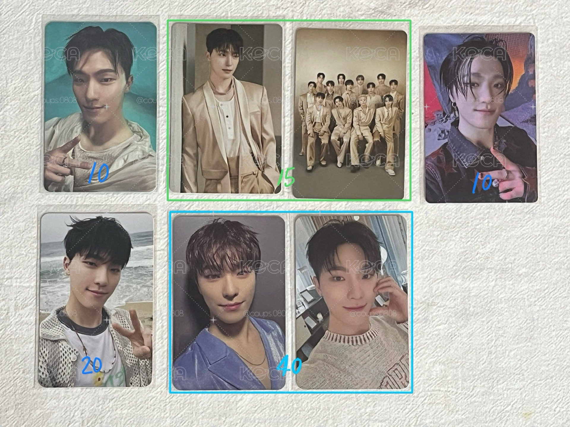 Seventeen 小卡