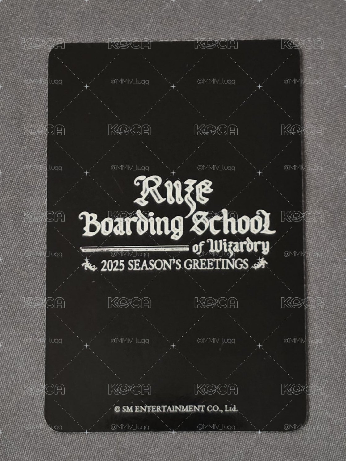 RIIZE 25年曆 隨機卡 石