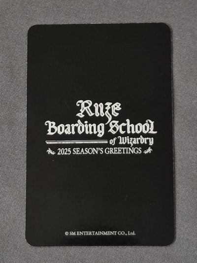 RIIZE 25年曆 隨機卡 石