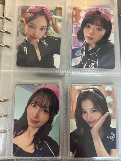 25年曆日版小卡一套 棒球TWICE