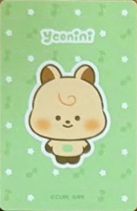 minini baby 隨機卡  背面