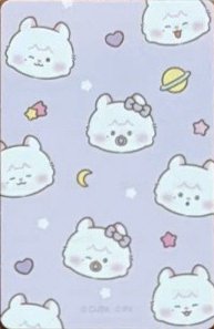 minini baby 隨機卡  背面