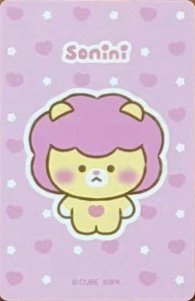 minini baby 隨機卡  背面