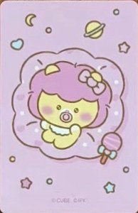 minini baby 隨機卡  背面