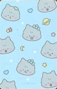 minini baby 隨機卡  背面