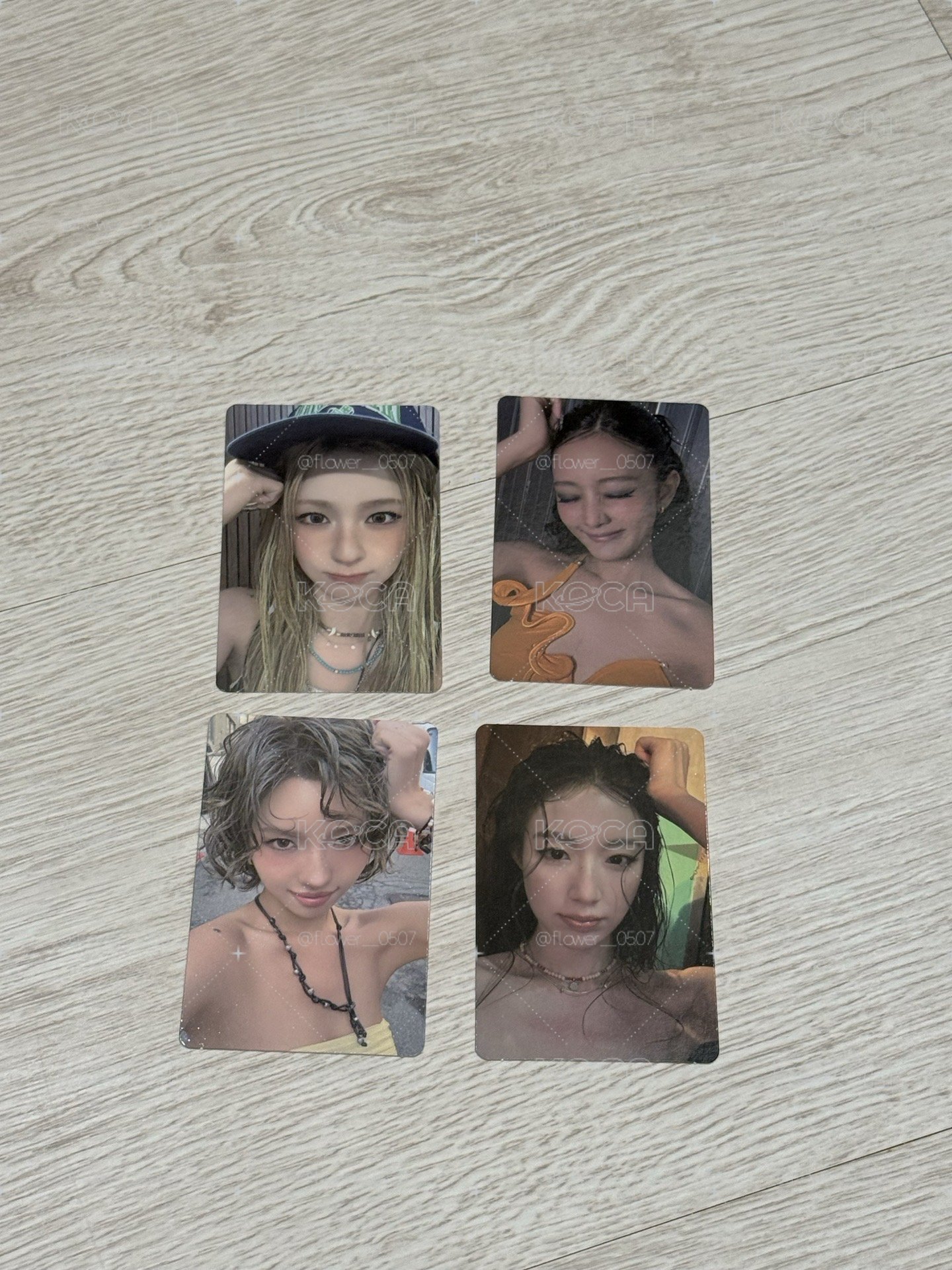 I-dle 迷九快閃 周邊卡 外套卡 風衣卡 麵妮娟刷
