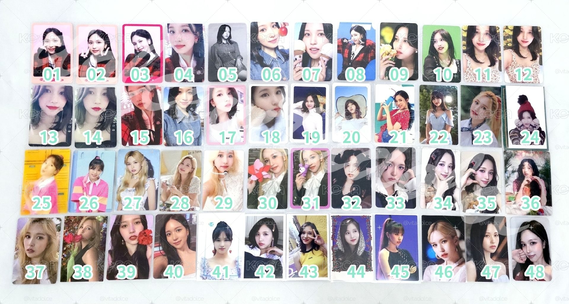 TWICE MINA M區 名井南小卡周邊 🐧 編號見圖三 💫