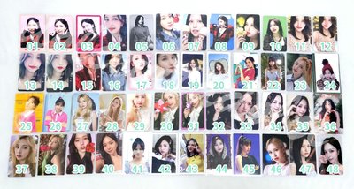 TWICE MINA M區 名井南小卡周邊 🐧 編號見圖三 💫