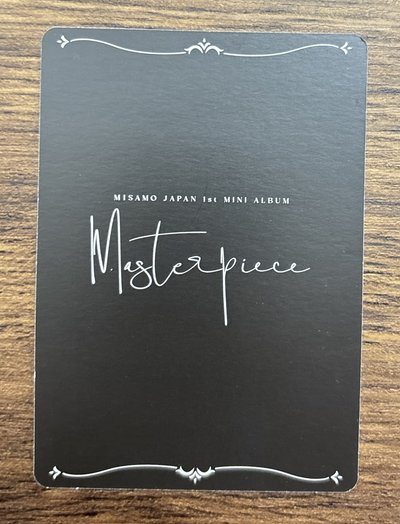 MINA💚Masterpiece Showcase入場卡