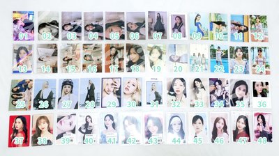 TWICE MINA 區 名井南小卡周邊 🐧 編號見圖三 💫