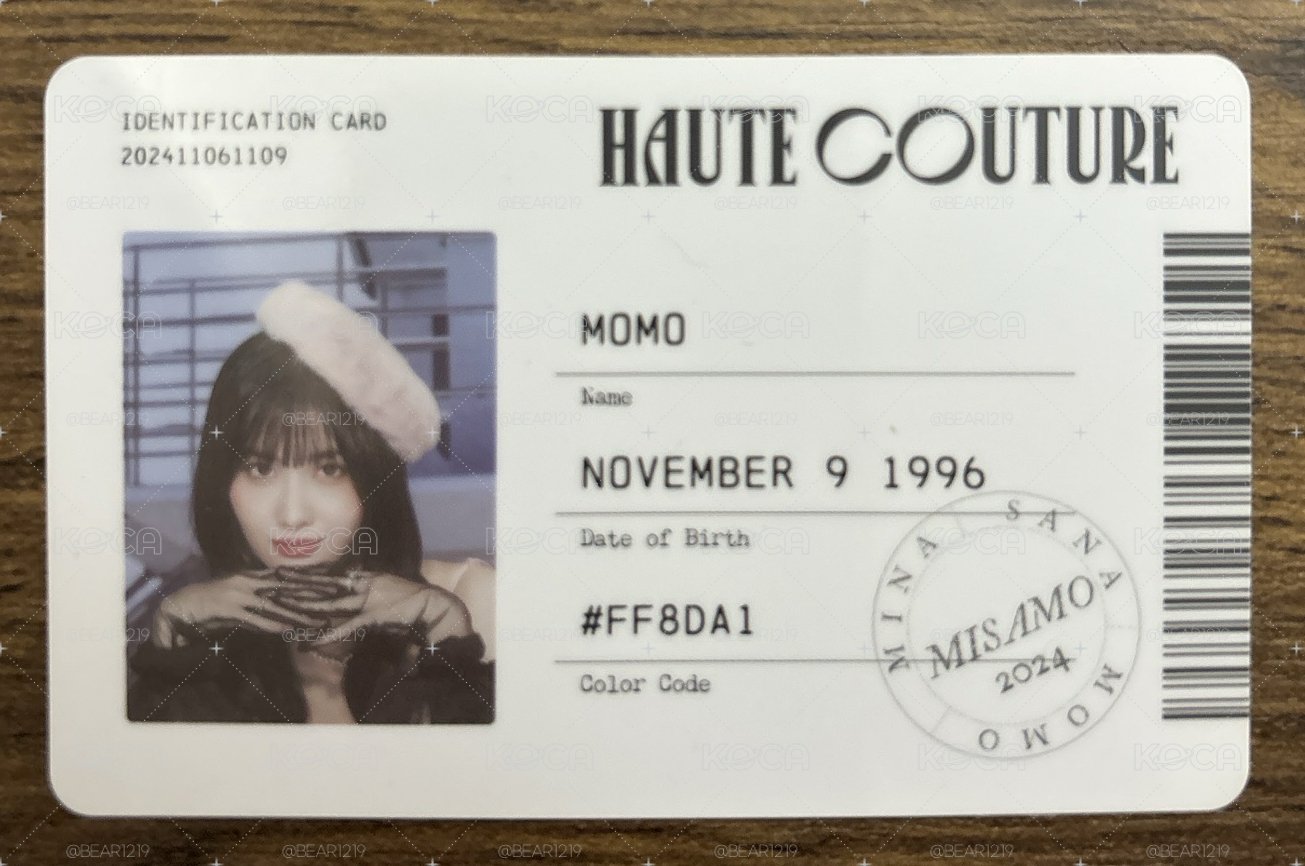 MOMO🩷HAUTE COUTURE ID卡