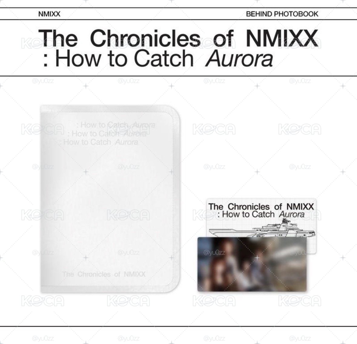NMIXX 極光寫真 書套