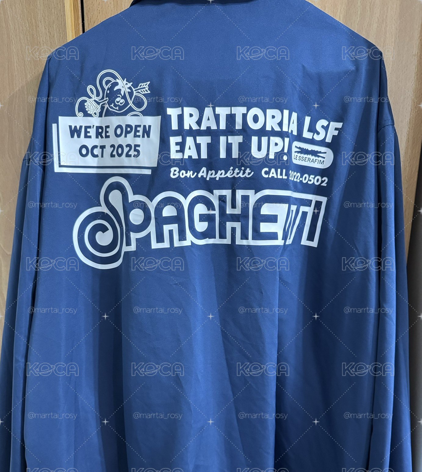 SPAGHETTI 教練外套（XL全新未下水僅試穿/含小卡/有外包裝）