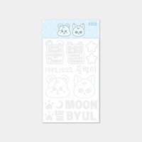 Moon Byul CONCERT TOUR [MUSEUM : village of eternal glow] 貼紙 