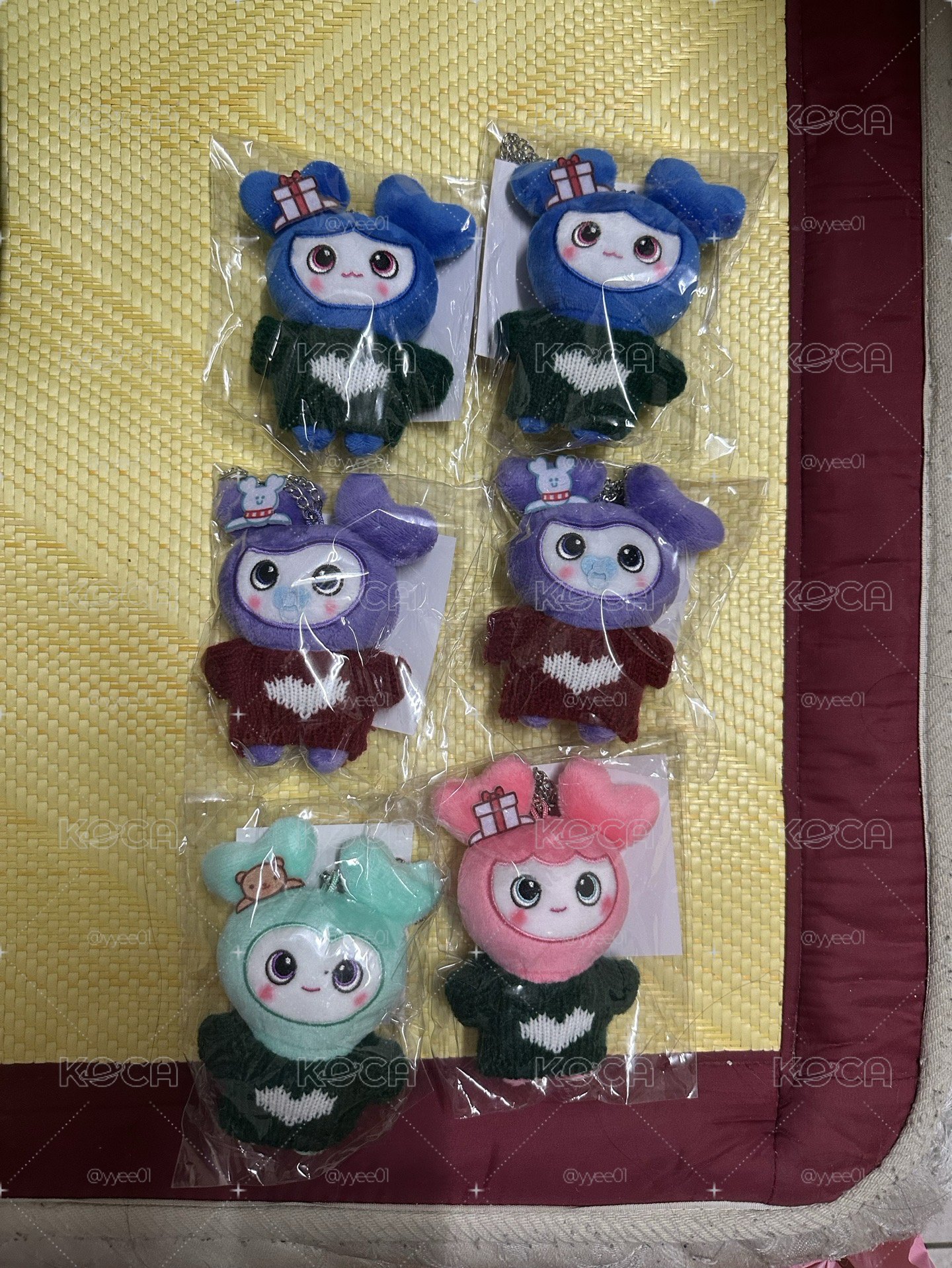 twice 2025冬日快閃 BABY MOVELY 吊娃 聖誕娃