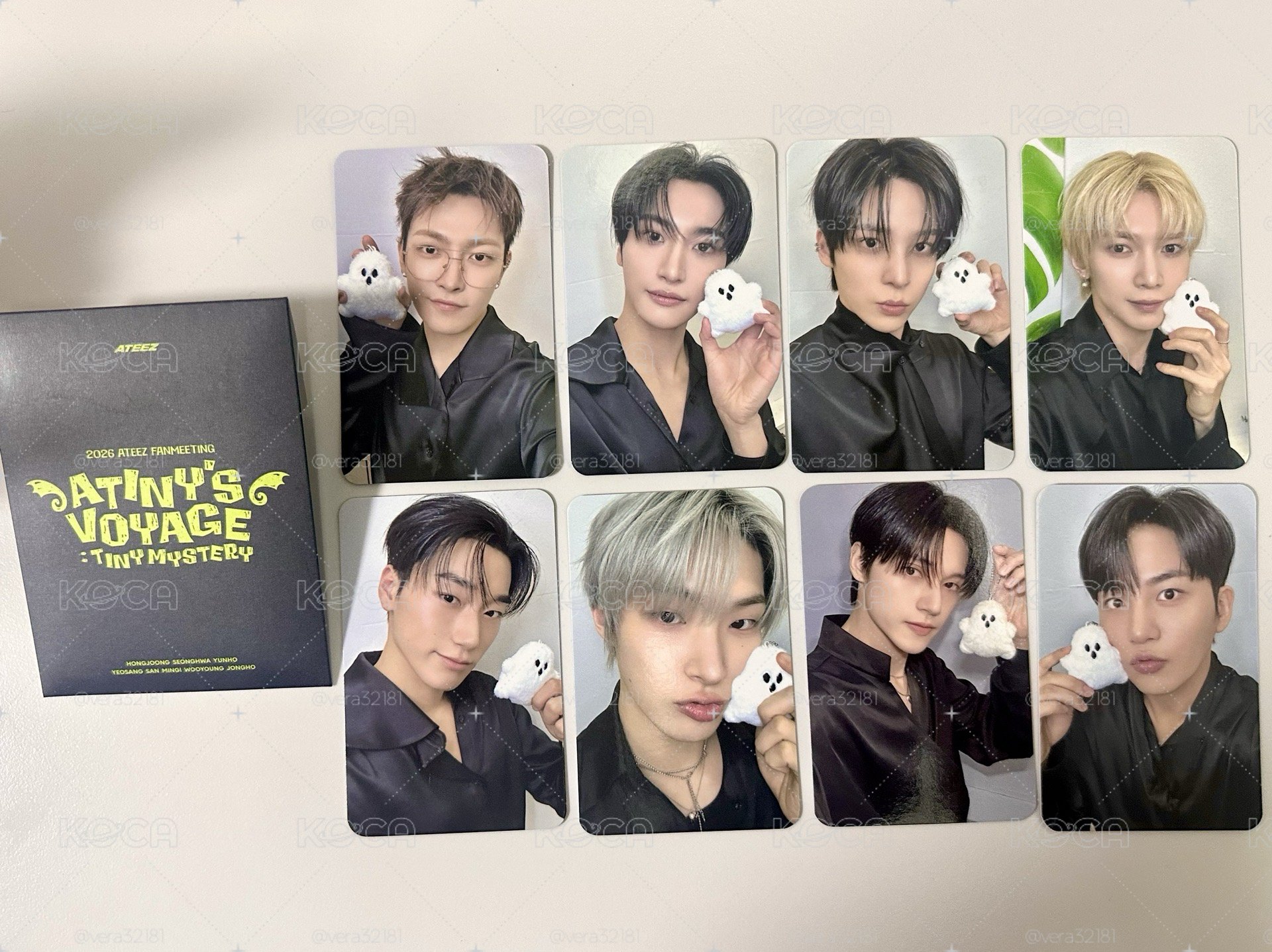 ATEEZ 2026飯咪粽卡 一套