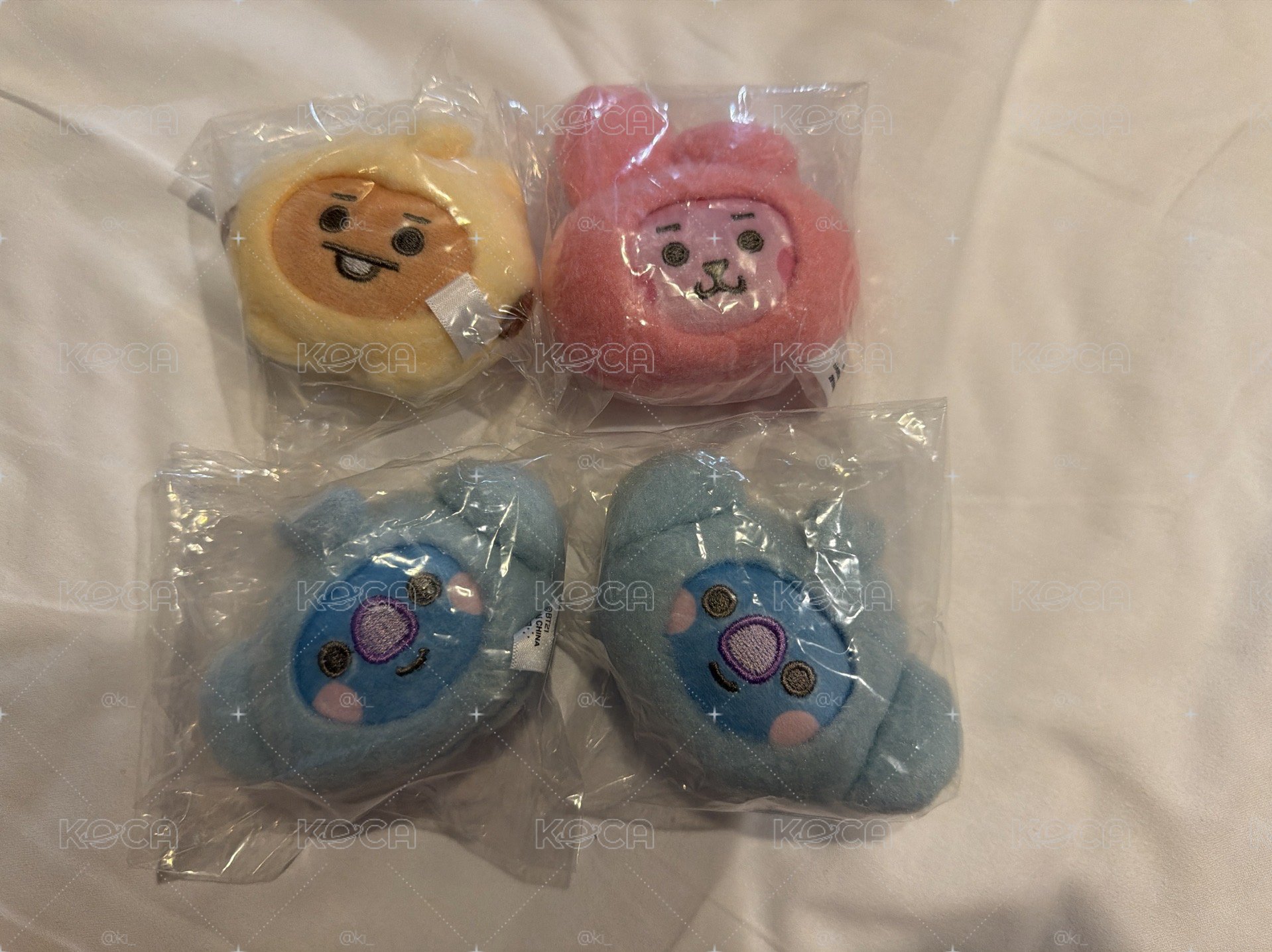 BT21髮夾扭蛋