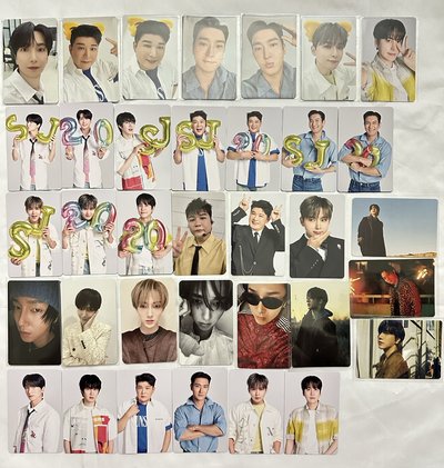 🖐🏻Super Junior小卡 小熊餅乾卡 日超線上滿額卡 藝聲專輯小卡 