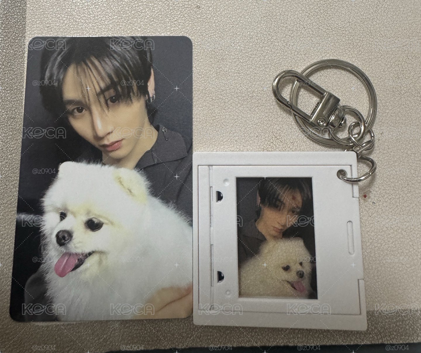 #現貨 wvs 4狗狗卡（含4吊飾）湊套 