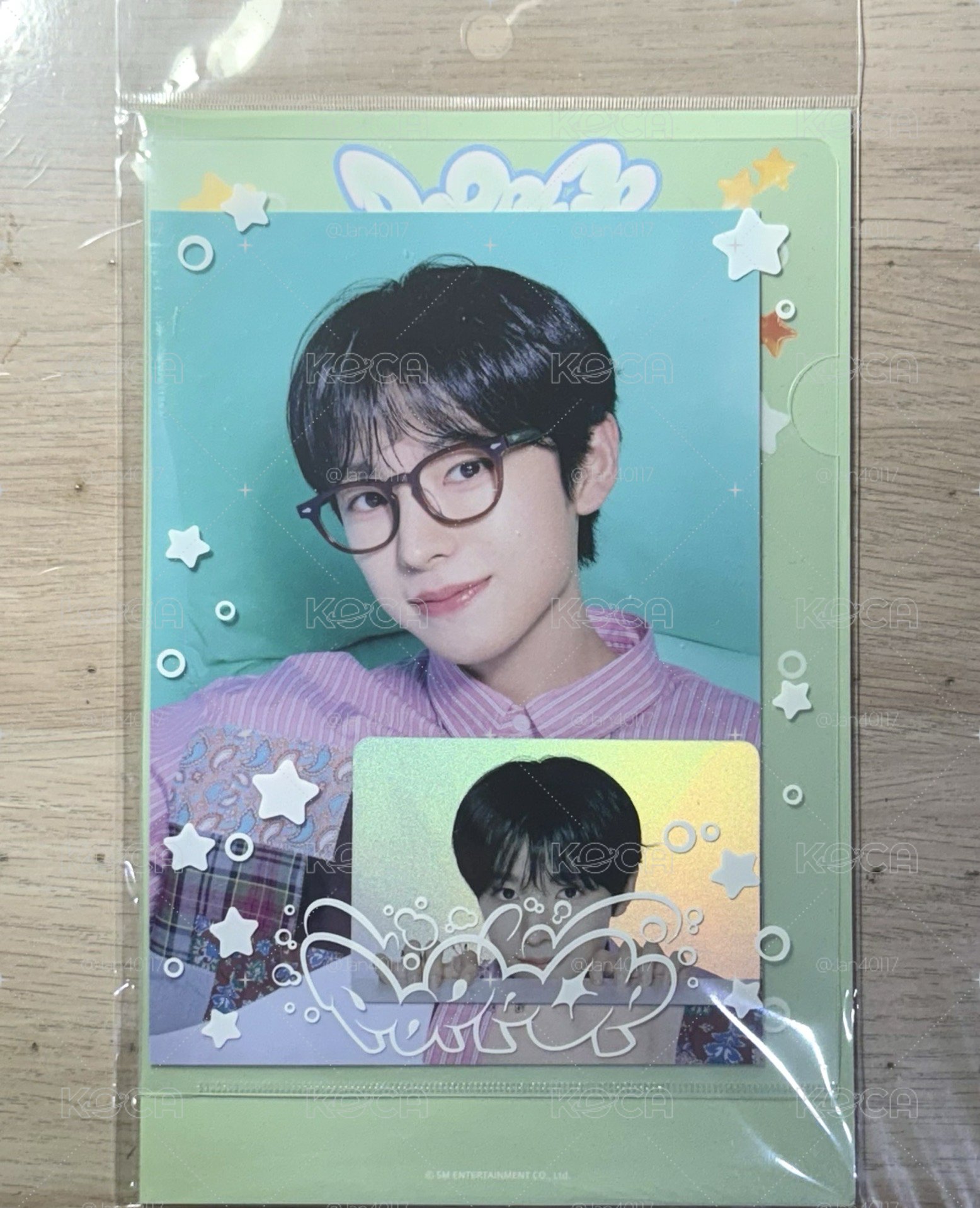 NCT WISH Poppop Yushi 明信片閃卡組