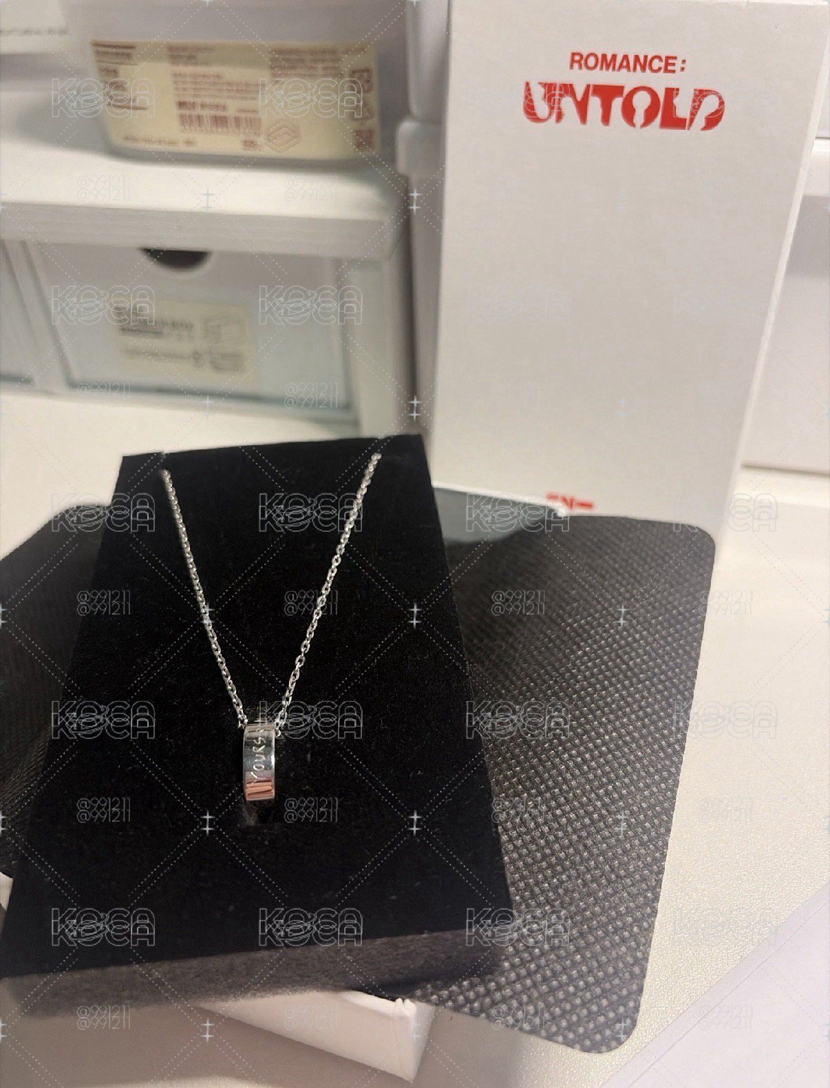李羲承項鍊戒指