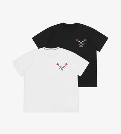 T1 X Untara 線條T shirt 