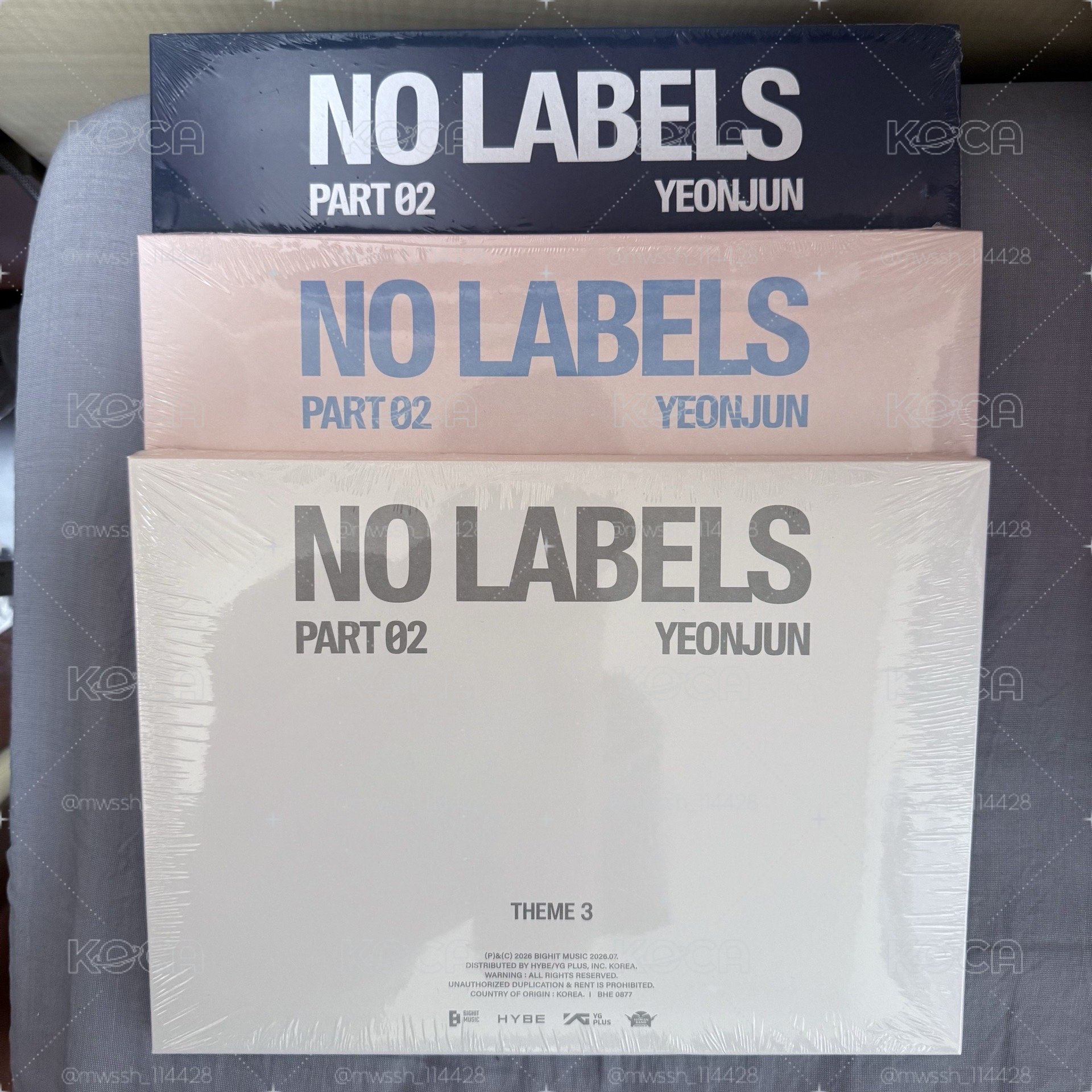 崔然竣 NO LABELS PART 02 一般版 未拆專