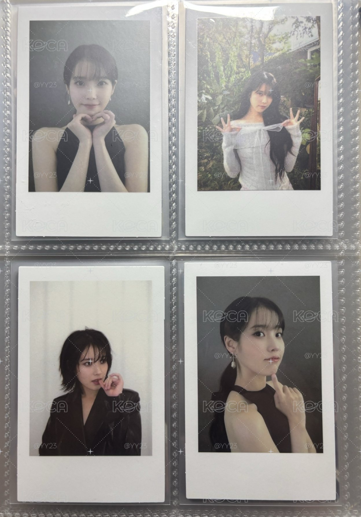 IU 24年年曆卡 拍立得 24年鐵盒卡 The Winning 專輯卡 