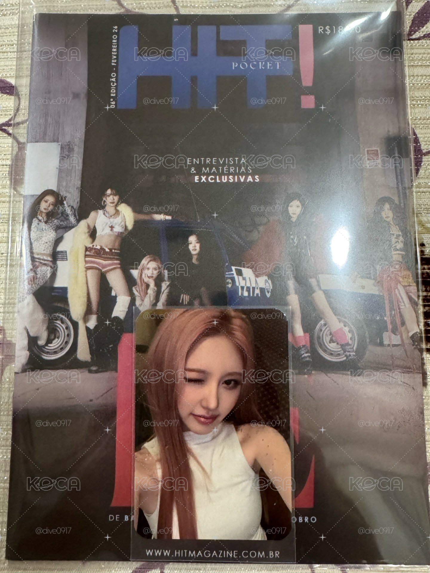HIT!Magazine三月號 IVE雜誌+特典小卡 