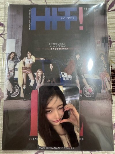 HIT!Magazine三月號 IVE雜誌+特典小卡 