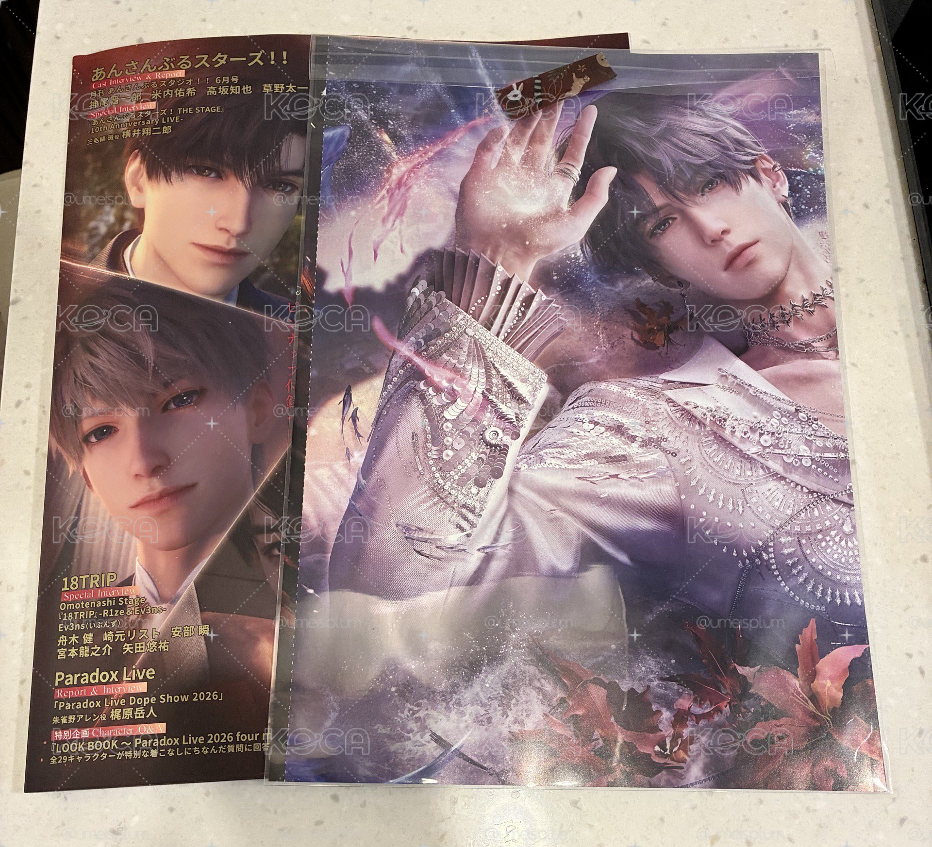 b’s log雜誌無海報