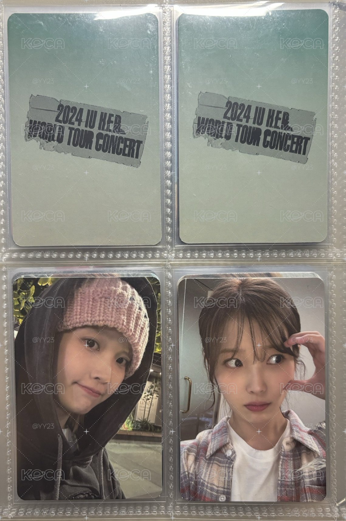 IU 24年年曆卡 拍立得 24年鐵盒卡 The Winning 專輯卡 