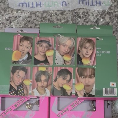 ATEEZ GH5 WITHMUU KEY CHAIN Ver.吊飾專+特典卡