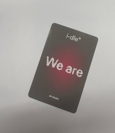 小娟 We are 楠藝 線下5.0 幸運卡 放大鏡